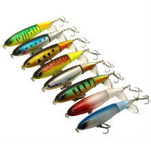 (S) 8Pcs Fishing Lure Plastics Fly Bait 3D Fish Eye Flat Rings Artificial Bait Fishing Flies