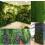 (B) Artificial Plant Wall Panel Grass Hedge Foliage Vertical Ivy Garden 40x60CM 4