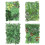 (Type4) Green Plant Wall Background Wall Plastic Simulation Plant Lawn Wall 3