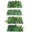 (Type1) Green Plant Wall Background Wall Plastic Simulation Plant Lawn Wall 4
