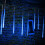 (Warm White) 30cm 10Tubes 300LED Meteor Shower Rain String Light Christmas Tree Decor with Driver EU Plug 11