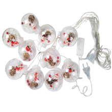(Warm Light) LED Fairy String Curtain Window Lights Holidays Party Waterproof Christmas Decorations Lights
