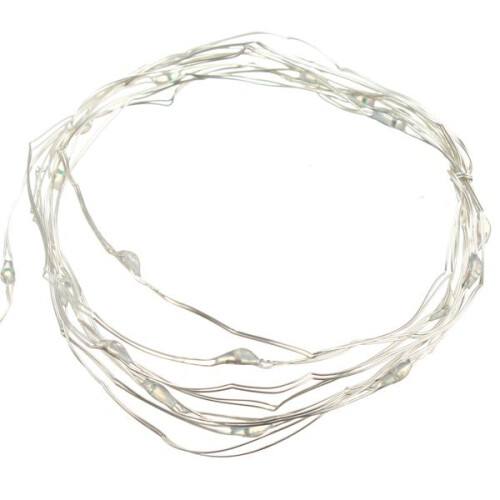 (Warm White) 2M LED String Fairy Waterproof Petals Light Party Lamp Xmas Tree Wedding Decor 2