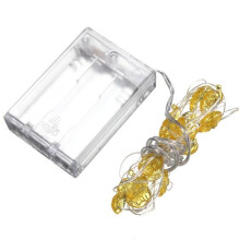 (Warm White) 2M 18 LED Battery Powered Santa Claus String Fairy Light For Xmas Party Weddinng Decor Christmas Decorations Clearance Christmas Lights