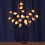 (Red) Battery Supply 20LED Bendable Phalaenopsis Flower Branch Tree String Light Christmas Party Decor 10