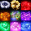 (Muli-colored) 3M 30 LED Battery Operated Silver Wire Multi-Color String Fairy Light Wedding Xmas Tree Decor 4.5V 6