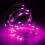 (Pink) 4M 40 LED Silver Wire Fairy String Light Battery Powered Waterproof Xmas Party Decor 6