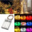 (Warm White) 4M 40 LED Silver Wire Fairy String Light Battery Powered Waterproof Xmas Party Decor 5