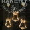 (Pure White, Christmas Tree) Battery Powered 8LEDs Deer Bell Star Christmas Tree Window Sucker String Light for Party 5