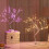 (Warm White) 108LED USB Copper Wire Firefly Tree Touch Control Night Lamp Christmas String Light Holiday Decoration 4