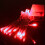 (Red) 2M 20 LED Battery Powered Christmas Wedding Party String Fairy Light 8