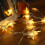 (Warm White) Battery Powered 5M 40LEDs Star Fairy String Light for Christmas Party Ddcor DC4.5V 12