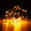 (Pure White) Battery Powered 5M 50LEDs Waterproof Copper Wire Fairy String Light for Christmas +Remote Control 12