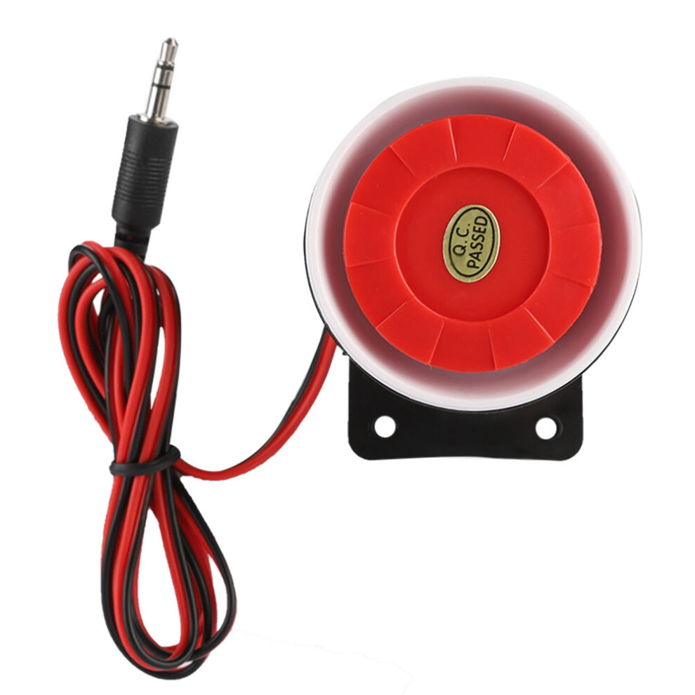 Indoor Ear Piercing Siren Mini Alarm Horn Home 9121376335266