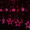 (Warm White) Multi 3.5M 100SMD Five-Pointed Star LED String Curtain Lights Xmas Wedding Decor 220V 15