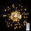 (Warm White) USB Powered 8 Mode 150 LED DIY Firework Starburst Fairy String Light Remote Control Christmas Decor 13