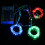 (Red+Blue+White) Battery Powered 10M Waterproof Four Modes Optional Silver Wire Fairy String Lights For Xmas Party 9