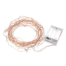 (A) Battery Powered 12M Waterproof Copper Wire Fairy String Light For Christmas Holiday Party Decor