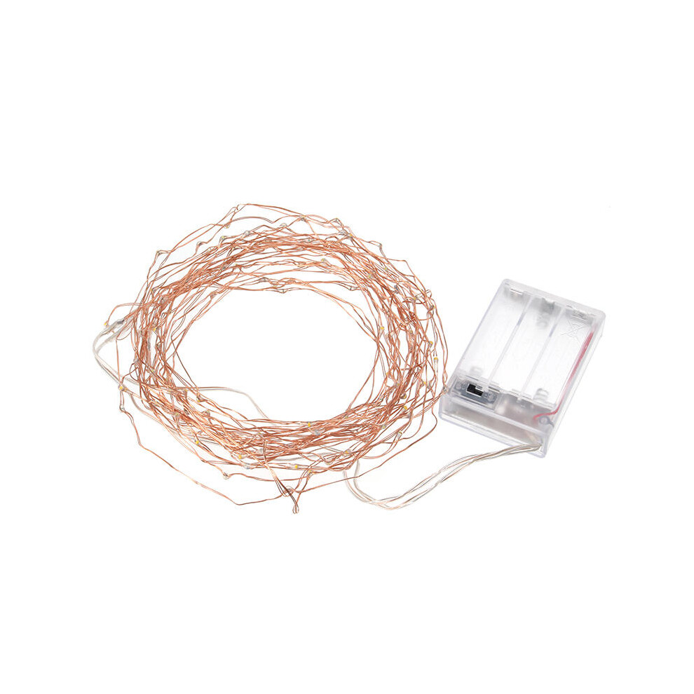 (B) Battery Powered 12M Waterproof Copper Wire Fairy String Light For Christmas Holiday Party Decor-image-OPC-PJHC88D-NEW