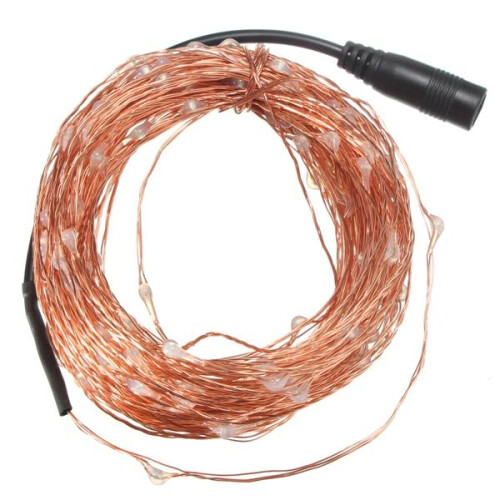 (Warm White) 20M IP67 200 LED Copper Wire Fairy String Light for Xmas Party Decor 2