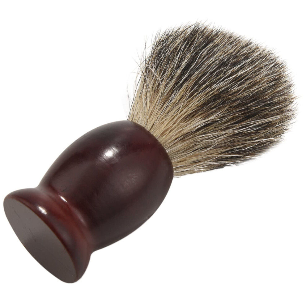 Men's Shaving Set with Professional Brush, Bowl, Stand, and Moustache Tool for Classic Grooming