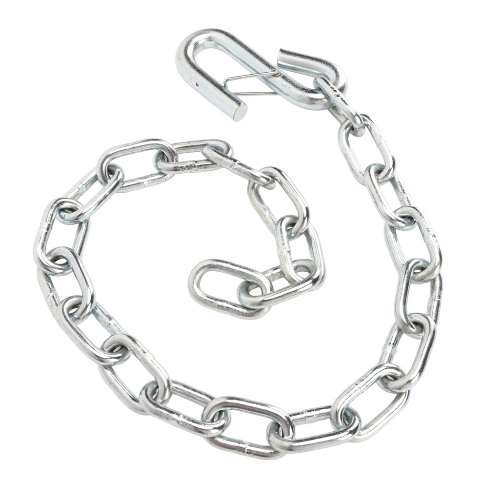 Sturdy 3500Lbs Trailer Safety Cable 77Cm With Quick Connect S Hooks 4931338590450