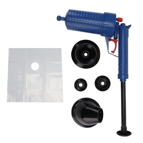 Air Drain Blaster - Luftstrom mit hoher Geschwindigkeit, Blau/Schwarz 1