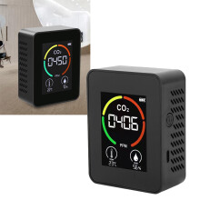 CO2-Detektor 400‑5000ppm Luftmonitor 1200mAh USB