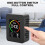 CO2-Detektor 400‑5000ppm Luftmonitor 1200mAh USB 5
