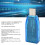 Blaues USB-RS485-Seriell-Port-Adapterkabel 921600bps 10