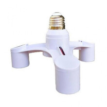 (One for three) E27 To E27 Lamp Base Lamp Holder Converter 1 to 2/3/4/5/6/7 Splitter E27-E27