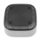 Rauchfreier Aschenbecher 2-in-1 grau ABS 13x13x7cm 5