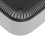 Rauchfreier Aschenbecher 2-in-1 grau ABS 13x13x7cm 9