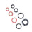 40 Stück AC O-Ring-Set Al-Rubber ID 8.2-12.9mm 6
