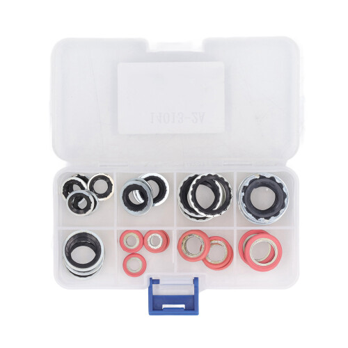 40 Stück AC O-Ring-Set Al-Rubber ID 8.2-12.9mm 1
