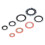40 Stück AC O-Ring-Set Al-Rubber ID 8.2-12.9mm 11