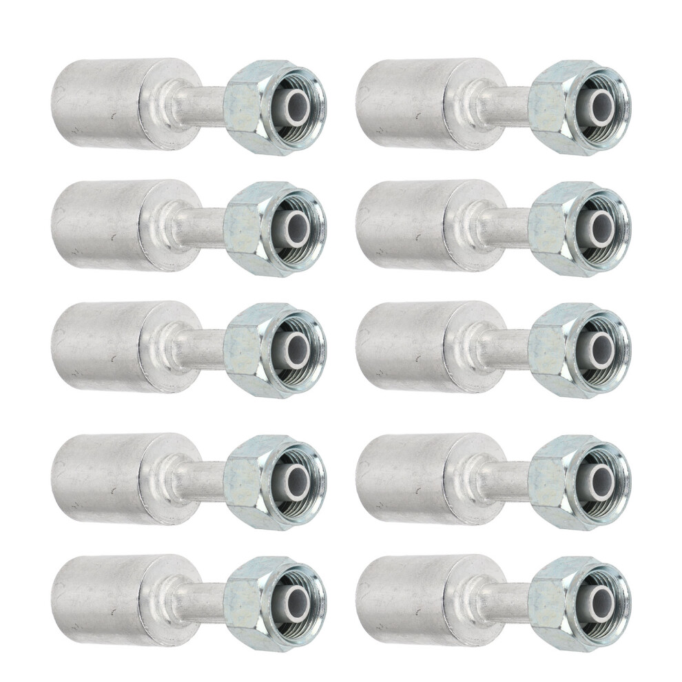 Air Conditioning Hose Fitting 3/8In R12 Aluminum 180 For Cars Trucks Workshop 8301338593977