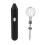 Schwarzer 18650 1200mAh kompakter Handmixer 197 g 1
