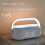 Tooth Ser Digital Alarm C with Wireless Charr Fm C Radio Wireless Spe 4