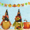 (Womens) Fall Rudolf Plush Thanksgiving Decor for Housewarming Rudolfs Elf Harvest 2