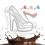 3D Plastic High Heel Shoe Chocolate Mold DIY Handmade Cake Chocolate Making 4
