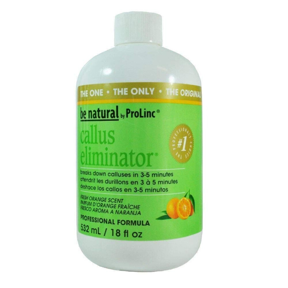 Prolinc Callus Eliminator- Fresh Scent, 18 Fl Oz (Pack Of 1) Orange