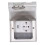 Versteckte USB-Buchse IP40 4000 W Edelstahl 11