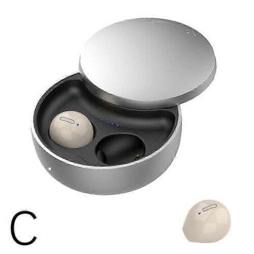 (Skin) TWS X21S Bluetooth 5.0 Wireless Earphone Noise Reduction Call w/ Charging Case