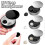 (Black) TWS X21S Bluetooth 5.0 Wireless Earphone Noise Reduction Call w/ Charging Case 1
