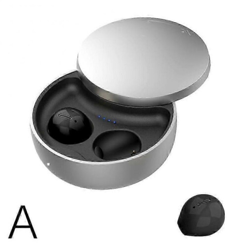 (Black) TWS X21S Bluetooth 5.0 Wireless Earphone Noise Reduction Call w/ Charging Case 1