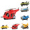 Mini Stimulation Alloy Plane Model Set Pull Back 4
