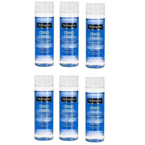 Neutrogena 6x Neutrogena Deep Clean Eye Makeup Remover 125ml Oil-Free