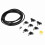 10 Stück TurboVac-Fitting-Set 180psi schwarz 1/8–1/4 Zoll 15