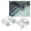 4PCS Trailer Roller for Lift Gate 50mm Heavy Duty Support Bed Elevator 14